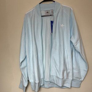Adidas Adicolor SST Sports Track Jacket IB7728 Almost Blue Men’s Size Large NWT